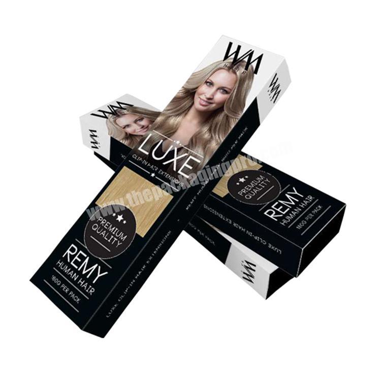 luxury packaging virgin bundle wholesale hair box