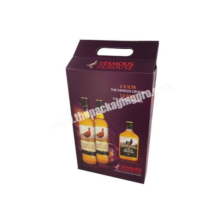 Luxury packing boxes whisky box blended whiskies