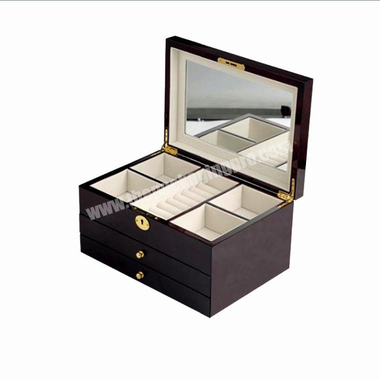 Luxury Painting Wooden Jewelry Storage gift Box
