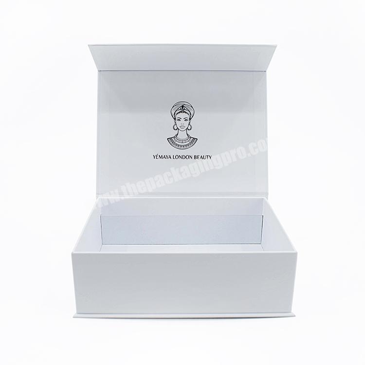 Luxury Paper Board Book Style Packaging Box Cardboard Magnetic Packing Rigid Gift Box for Beauty