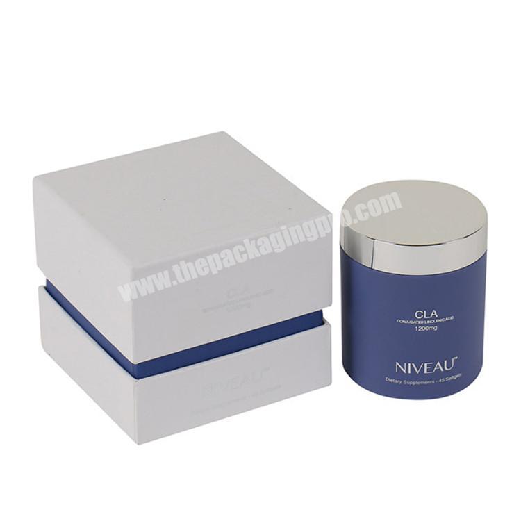 luxury paper cardboard custom cosmetic jar packaging box