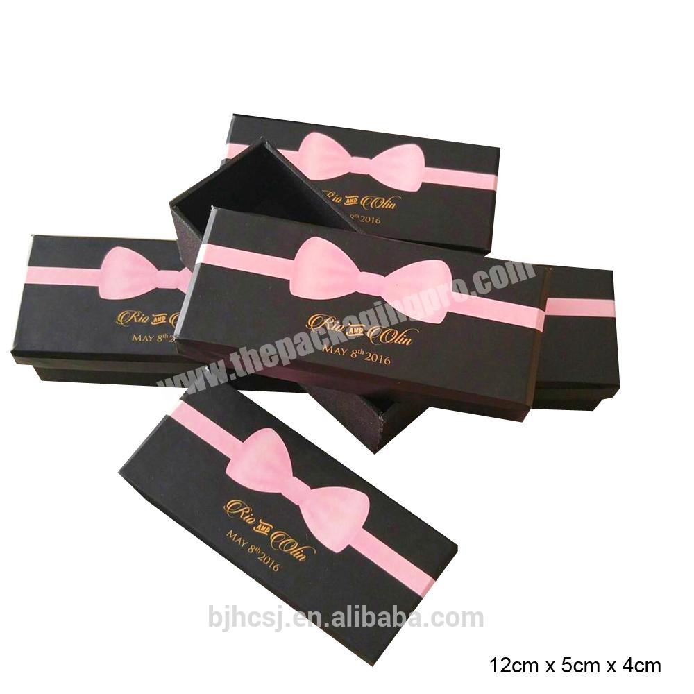 Luxury paper cardboard necktie gift box