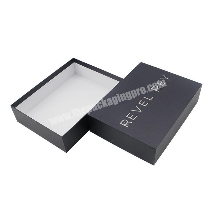 Luxury paper gift box for T-shirt clothing packaging
