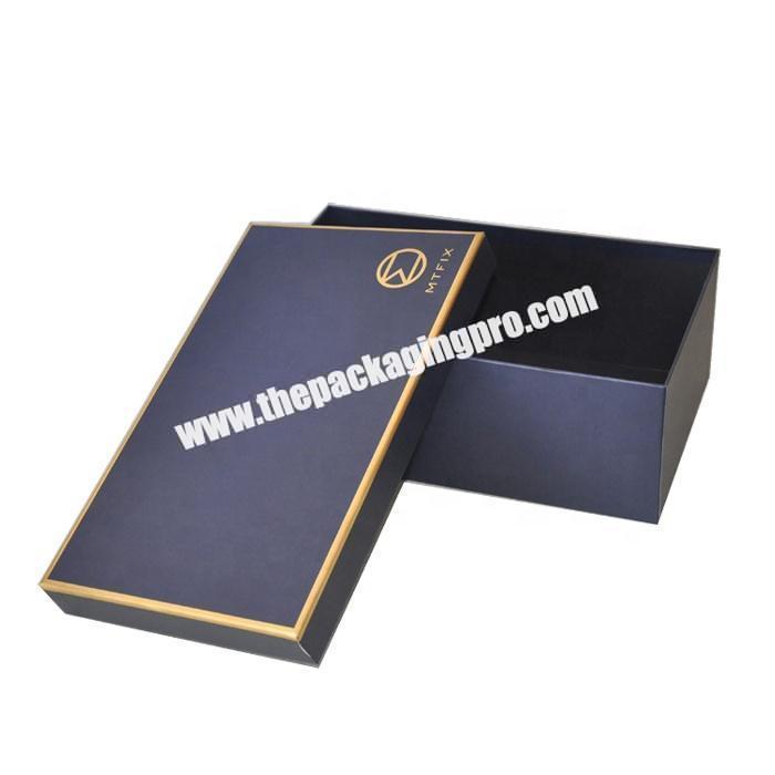Luxury paper packaging gift box for men t shirt