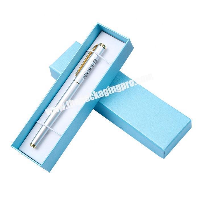 Luxury paper packaging gift pen box with custom printing