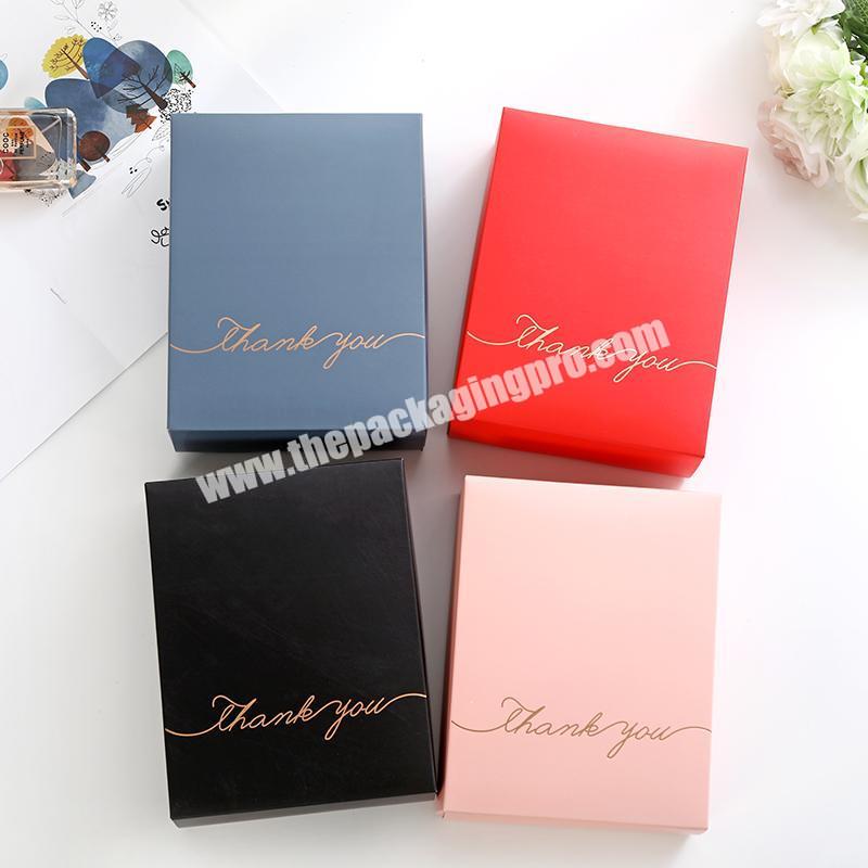 Luxury personalized glossy custom paper gift packaging box wholesale paper packaging box
