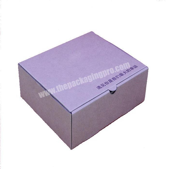 Luxury printed foldable corrugated paper box clothing gift packaging box