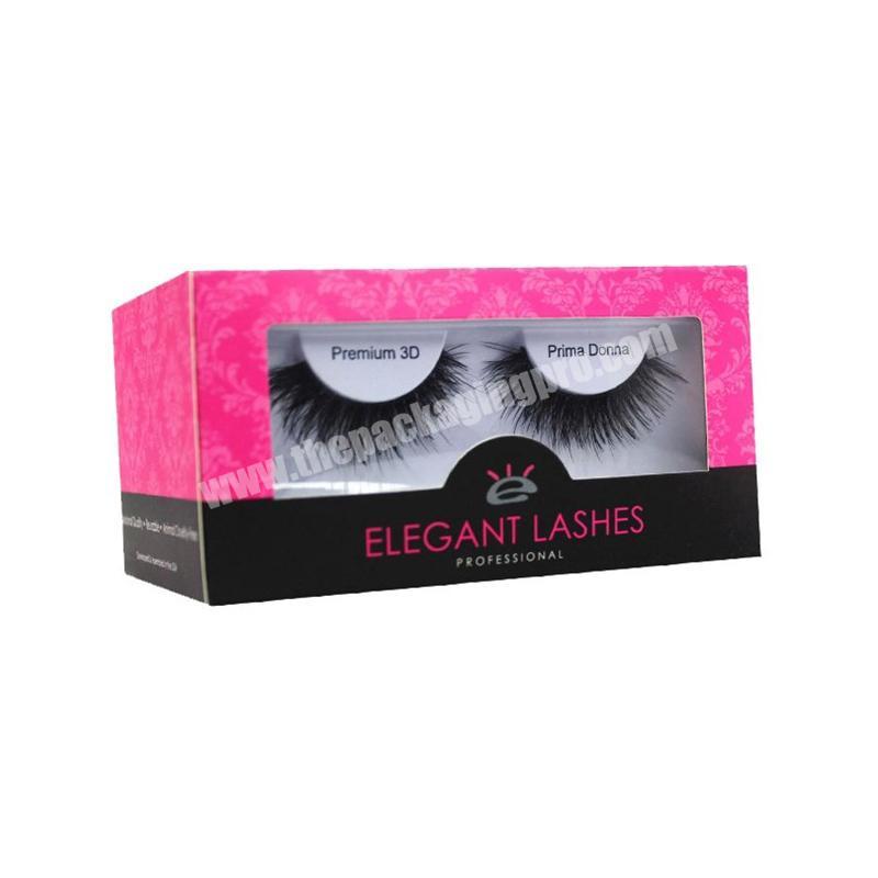 Luxury Private Lable 3D Mink Eyelash Holographic Eeylash Packaging Box