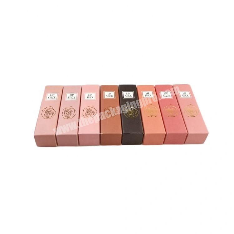 Luxury Products Small Makeup Printing Packing Gift Paper Storage Lipstick Lipgloss Custom Packaging Cosmetic Box