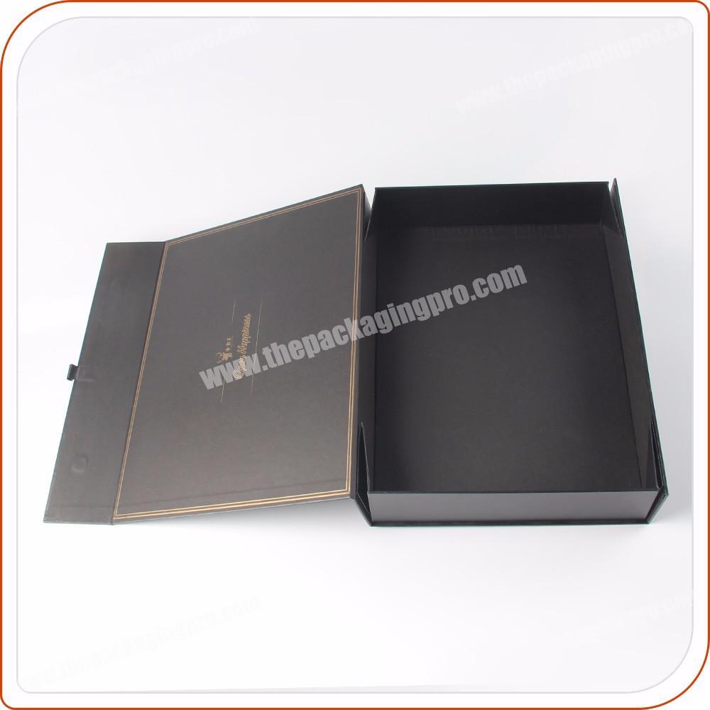 Luxury quality package paper gift box with magnetism closure