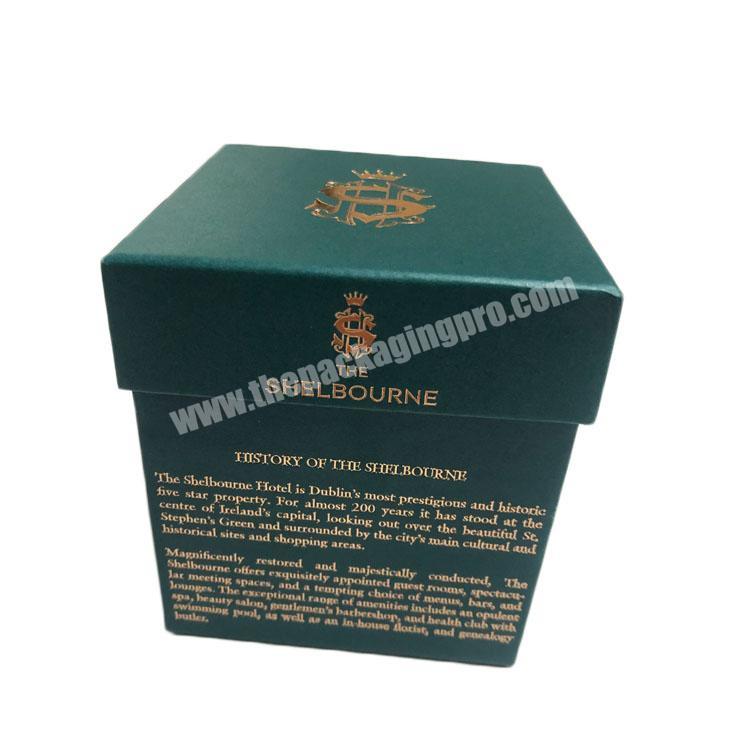 Luxury Rigid Packaging Gift Box Candle scented box send to a friend