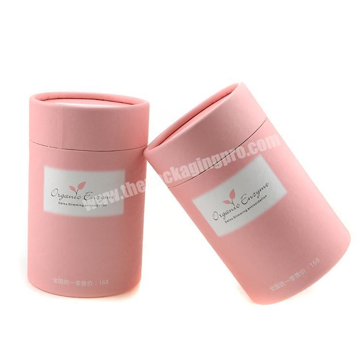 Luxury round paper box wholesale round packaging paper tube for tea