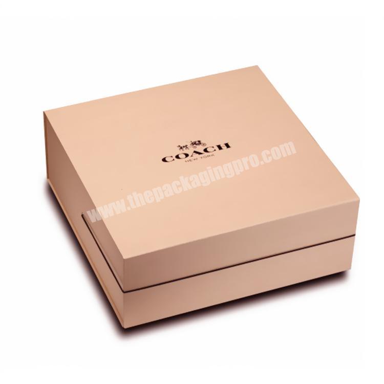 Luxury skin care rigid folding box packaging
