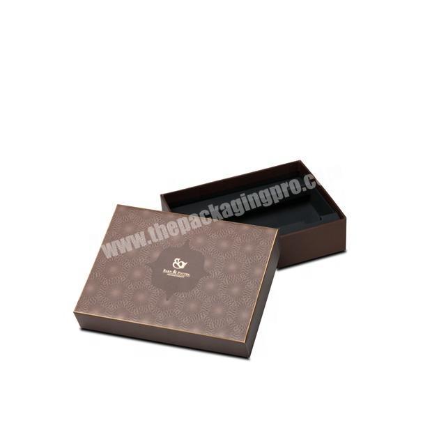 Luxury Soft Touch Matte printed Paper Custom Logo  Rigid Cardboard Lid and Base  Gift Box Packaging