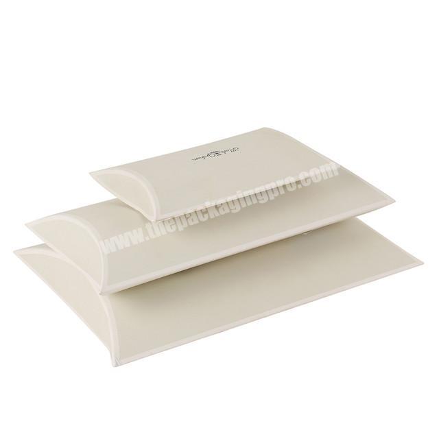 Luxury special paper gift design wholesale pillow boxes