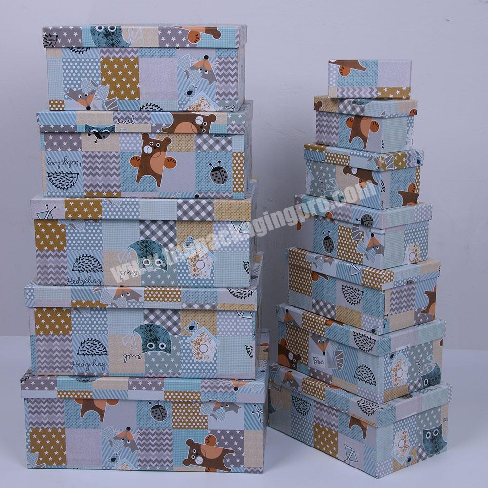 Luxury Sustainable Custom Rigid Paper Gift Boxes Set