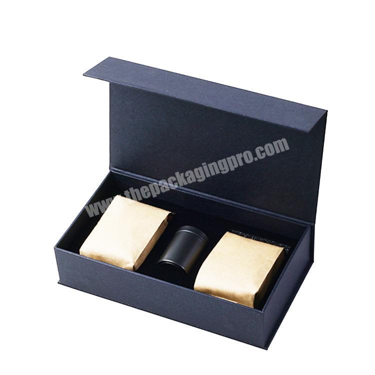 luxury tea paper packaging box with paper bag
