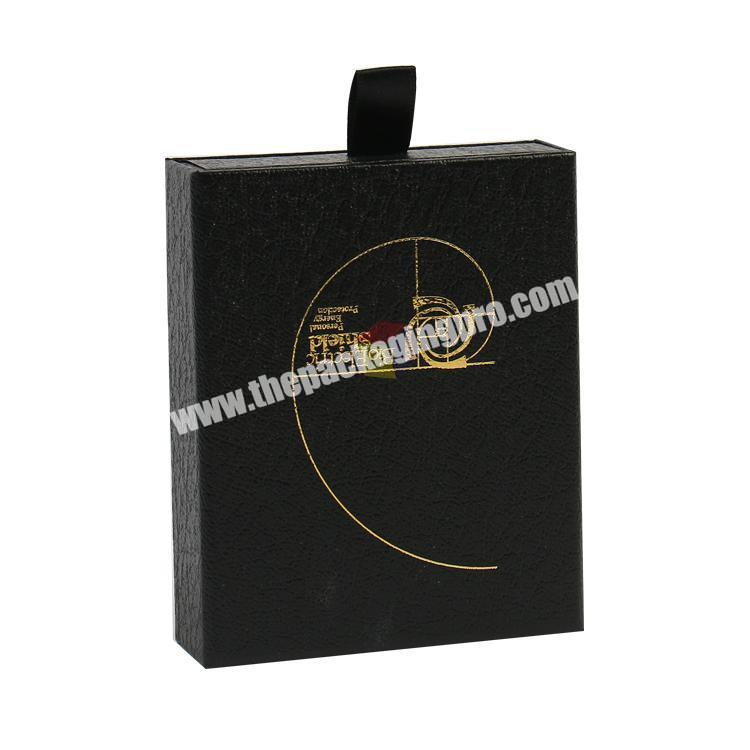 luxury texture paper jewel packaging drawer gift boxes