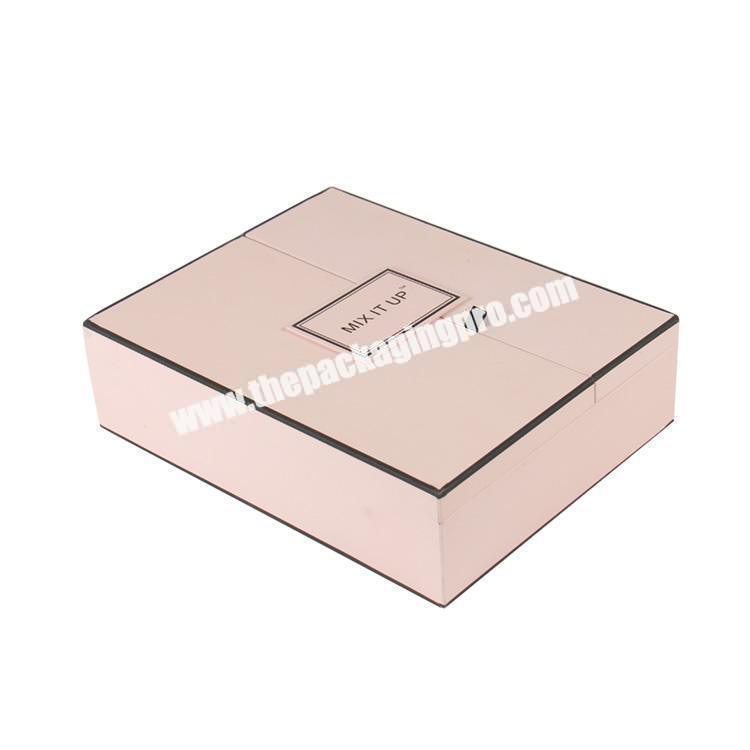 luxury two door magnetic flip perfume gift box set