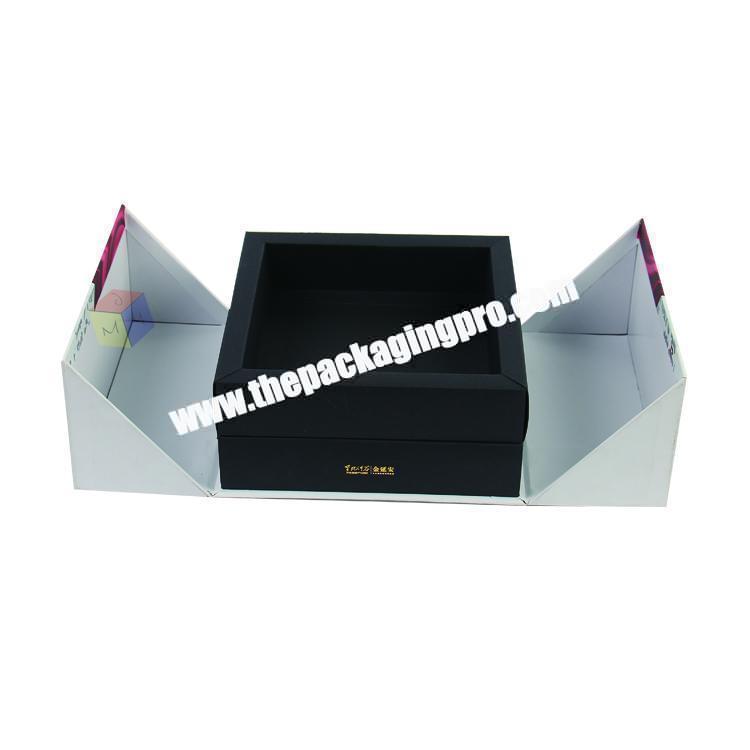 luxury two double food grade paper box packaging for chocolate