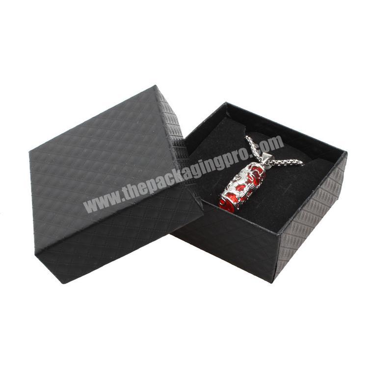 Luxury Unique Recycled Black Custom Silver Foil Logo Bracelet Jewelry Gift Boxes Packaging