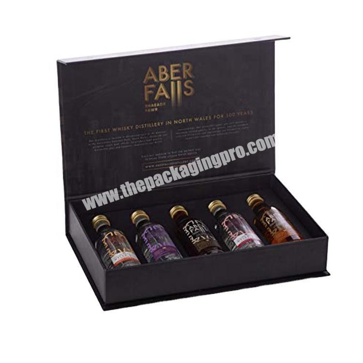 luxury whisky box custom whisky gift box magnetic gift box