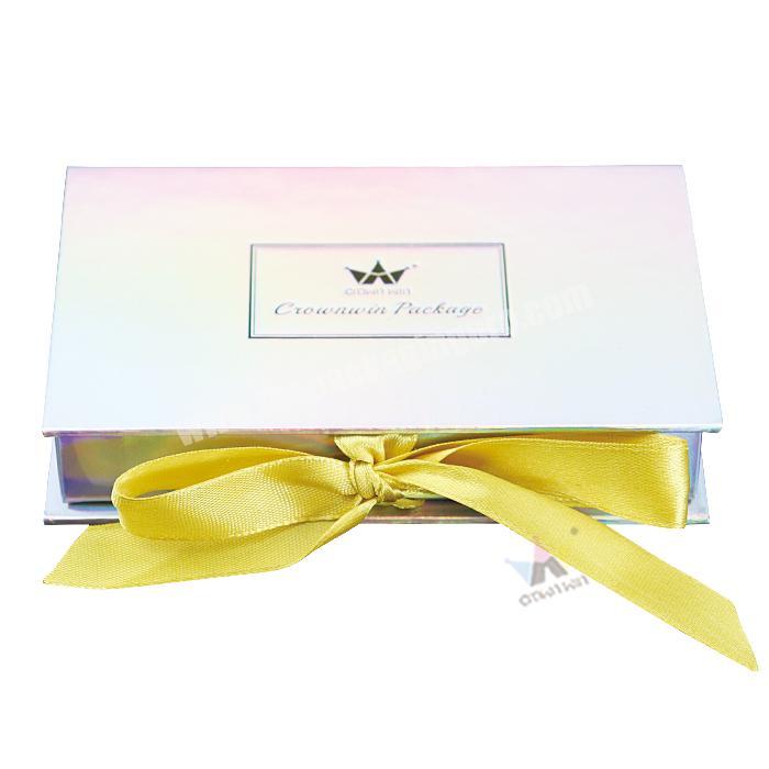 Luxury White Rigid Magnetic Collapsible Bridesmaid Wedding Gift Box