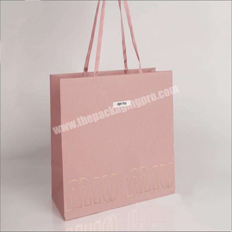 Luxury wine shopping paper packaging bag