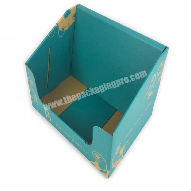 Made in China Customized lollipop retail counter supermarket food display box