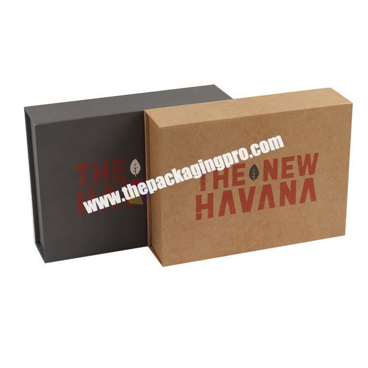 magnet hard kraft paper box packaging printing