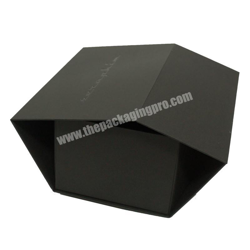 Magnetic Closure Gift Box Matt Lamination Folding Rigid Paper Gift Box for Packaging