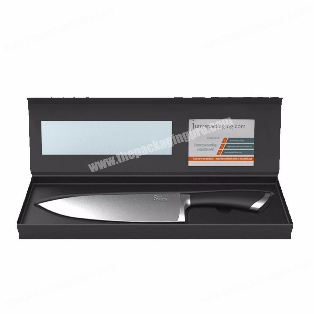 magnetic closure laminated cardboard pocket knife gift box