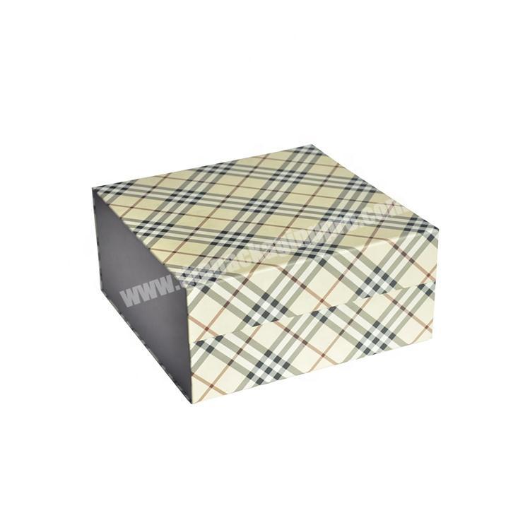 Magnetic Fabric Cover Folding Paper Boxes Handmade Gift Case