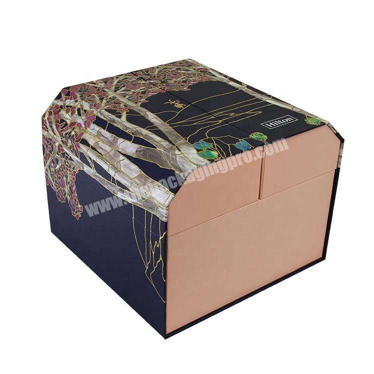 Magnetic High-end Fancy Cardboard Paper Packaging Custom Luxury Candy Wedding Gift Box