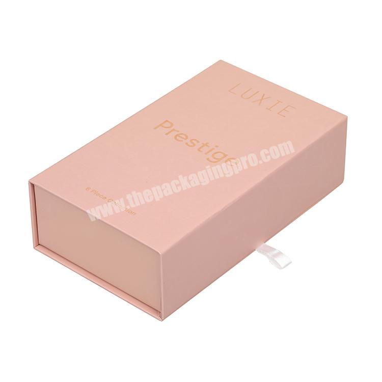 Magnetic Packaging Boxes Custom Logo Ceramic Book-Shaped Box Eco 12 Pieces Makeup Brush Packaging Order 100