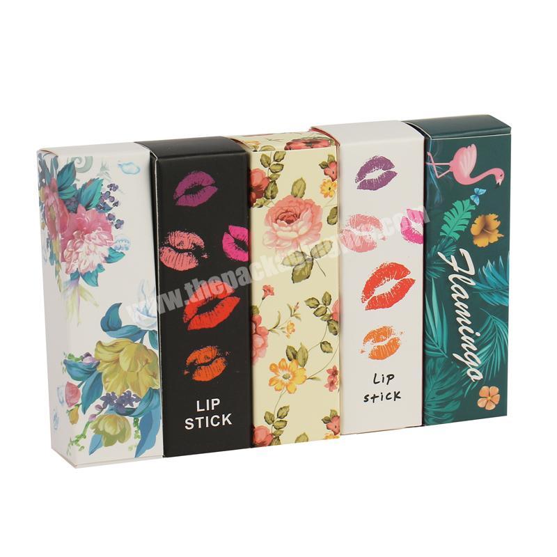 makeup brush set packaging 24x24x106mm lip gloss box liquid lipstick box packaging
