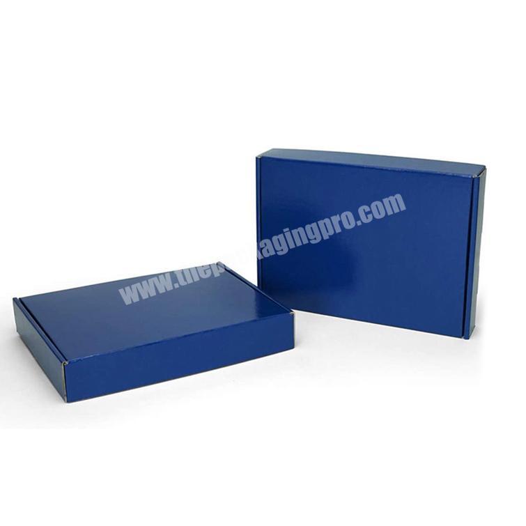 Manufactory Direct Custom New Black Corrugate Foldable Electronic Paper Packaging Box