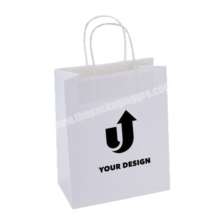 Manufactory Direct Custom Printed Kraft Paper With Clear Window Shopping Bag