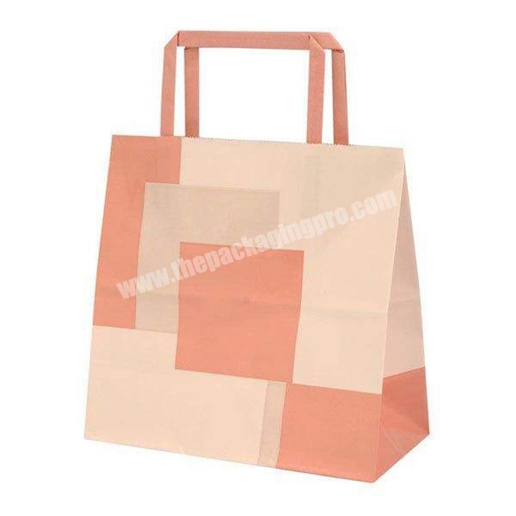 Manufactory Wholesale Custom Design Gift Paper Bag Printed Without Handle