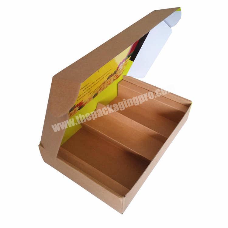 Manufactory Wholesale Custom LOGO Printed Corrugated Vegetable Packaging Box