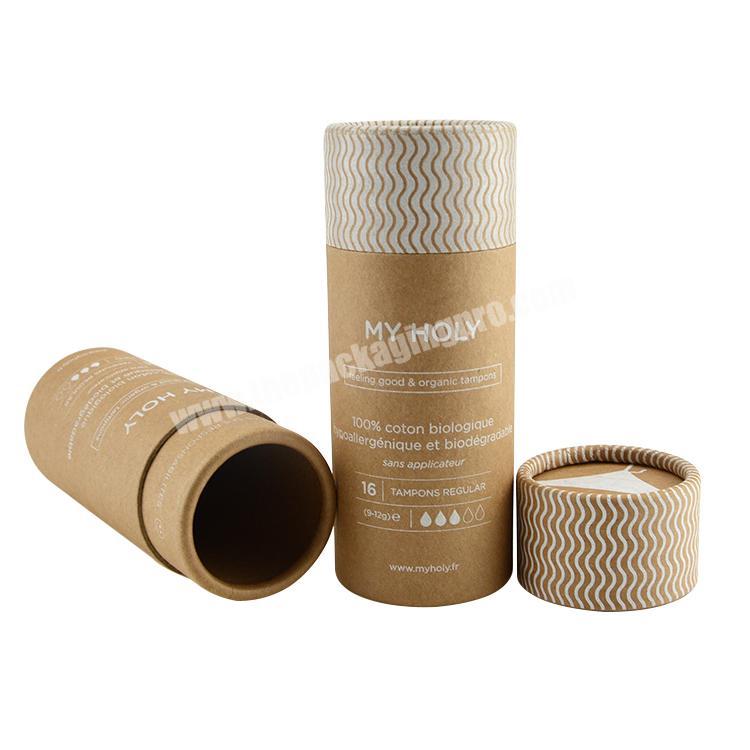 Manufacture OEM small biodegradable recycled round cardboard candle tube