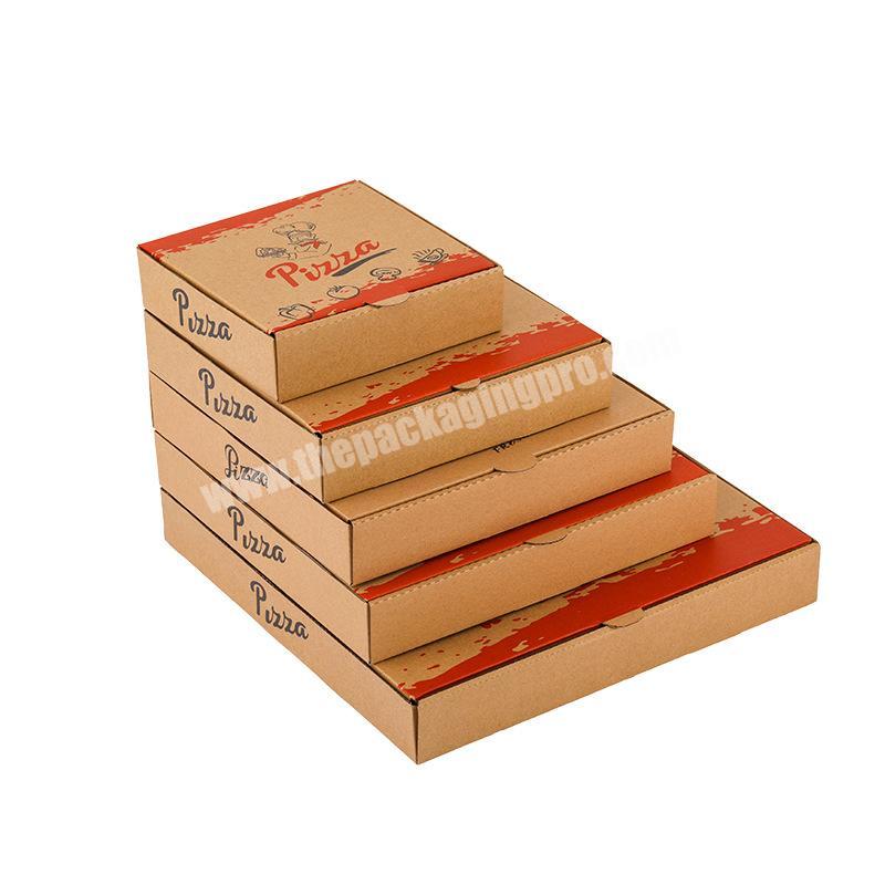 Manufacture pizza box design empty pizza boxes pizza packing box with factory prices