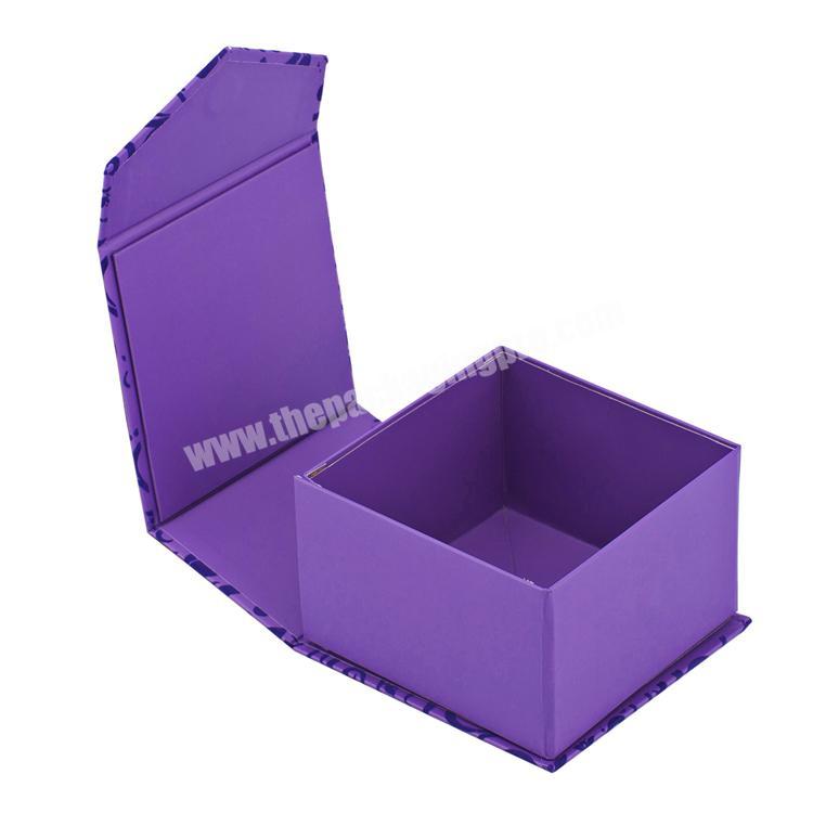 manufacture supplier custom luxury Magnetic foldable box
