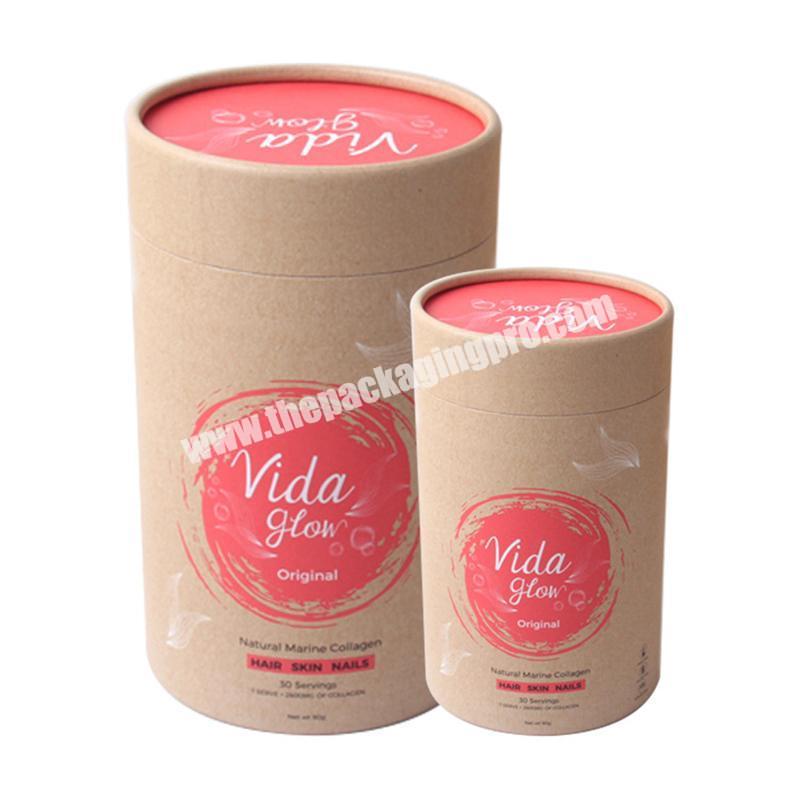 Manufacture supplier custom luxury paper tube food grade