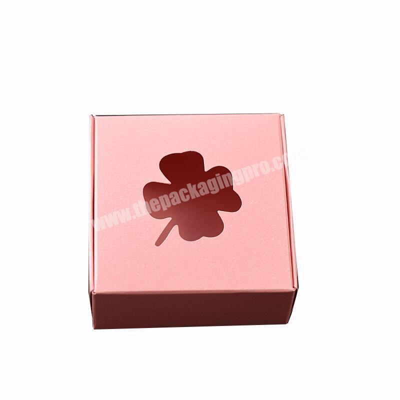 Manufacturer Cheap Custom Color Printed Hollowed-out Folding Kraft Paper Packaging Box for handmade soap or candle