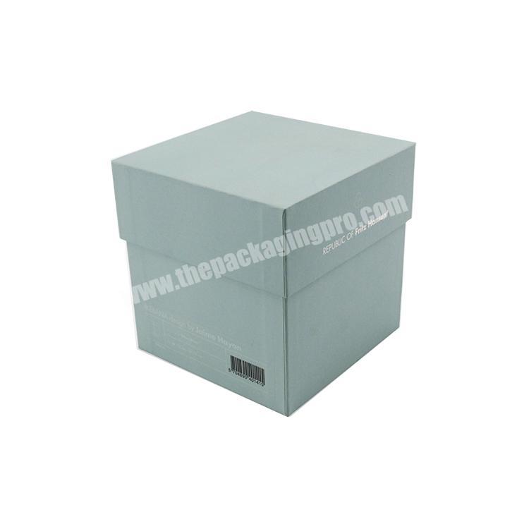 Manufacturer Colorful Custom Eco Fancy Paper Lid and Base Cardboard Box Packaging for Cosmetics