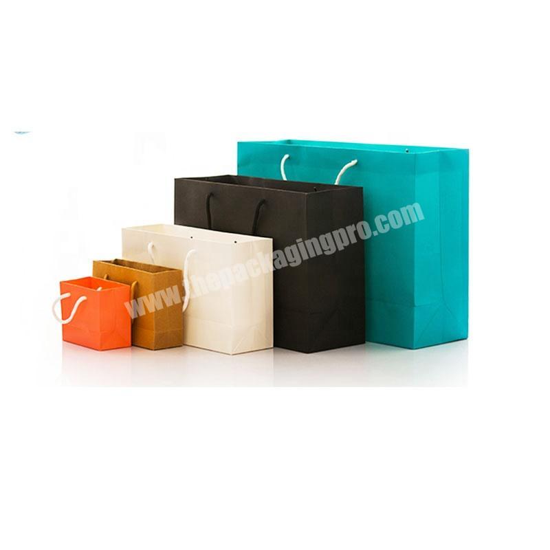 Manufacturer Custom  Boutique Paper Bags Clothes Paper Bag Shoes Paper Shopping Bags