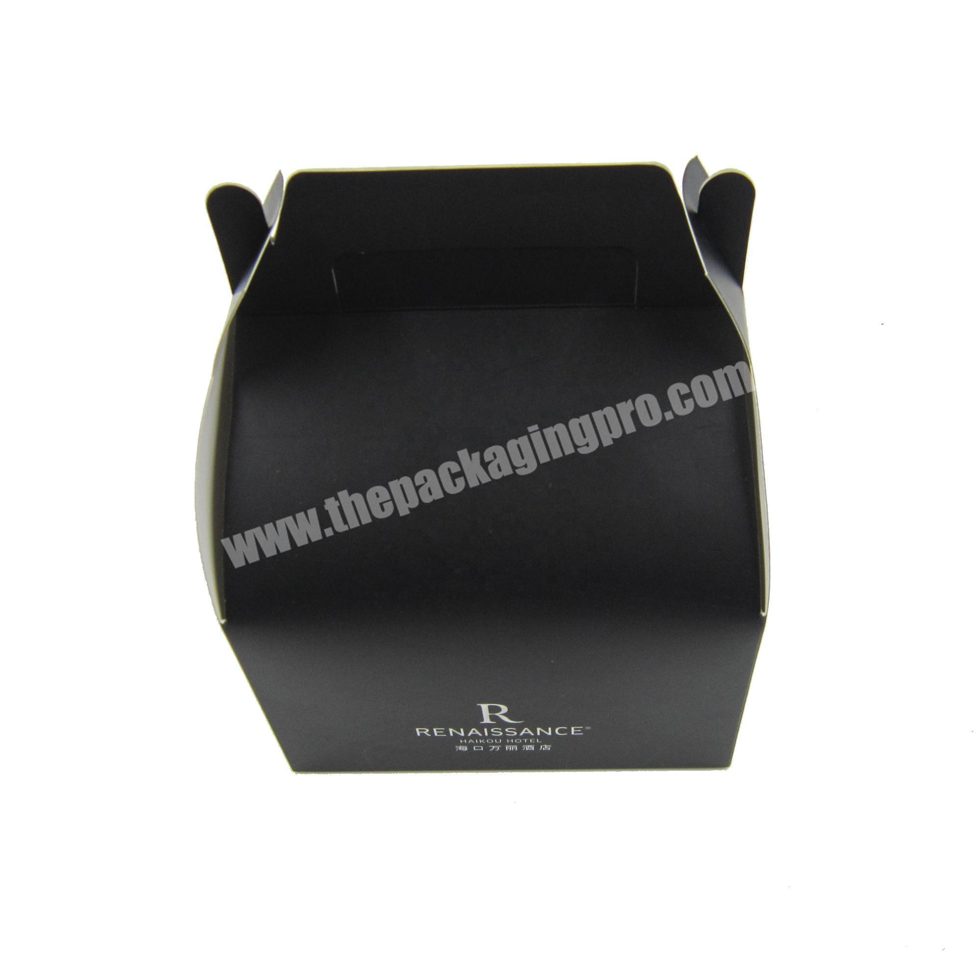 Manufacturer Custom Design Box Paper Cake Boxes With Window