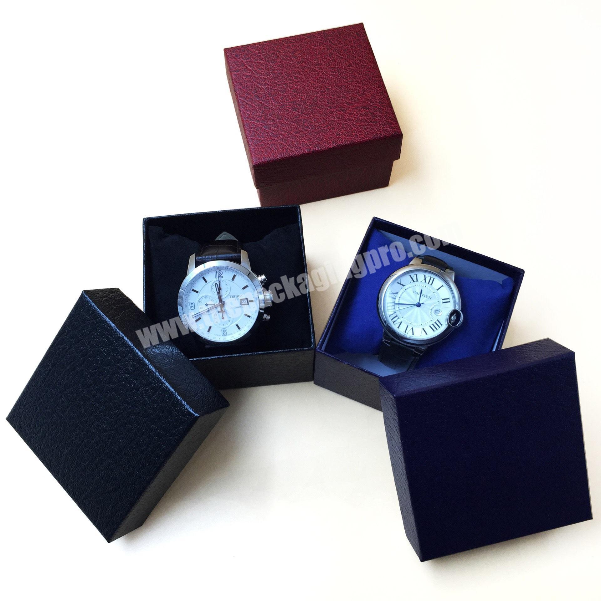 Manufacturer custom world cover packaging box jewelry box watch box