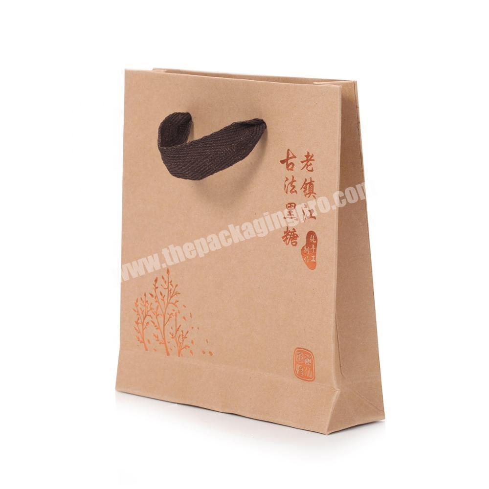 Manufacturer Customized Greaseproof Paper Bag Printed Company Logo